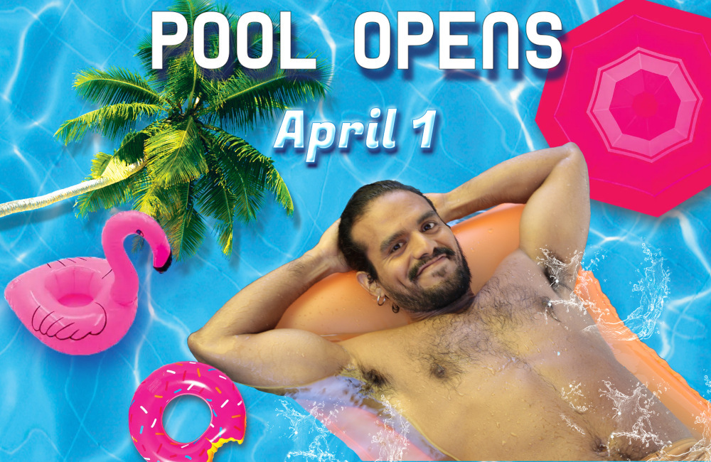 Pool Opens April 1!